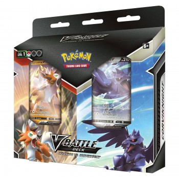 Pokémon TCG: V Battle Deck Lycanroc Vs. Corviknight rinkinys Pokémon TCG: V Battle Deck Lycanroc Vs. Corviknight rinkinys
